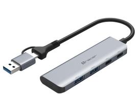 TRACER ADAPTER A-5 USB Type-C do USB-A 2x USB-A + 2x USB-C