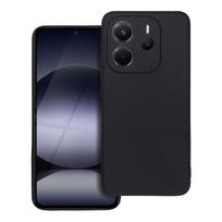 MATT dėklas XIAOMI Redmi Note 14 4G (GLOBAL - 164,84mm x 78,15mm x 8,16mm) juodas