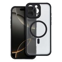 MATINIS MAG COVER dėklas suderinamas su MagSafe iPhone 16 Pro Max juodas