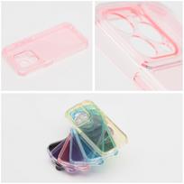 MATRIX CLEAR dėklas IPHONE 17 Pro pudros rožinės spalvos
