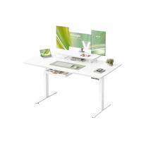 Reguliuojamo aukščio rašomasis stalas su monitoriaus laikikliu ir USB