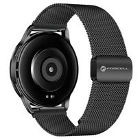 FORCELL F-DESIGN FS11 magnetinė nerūdijančio plieno apyrankė SAMSUNG laikrodžiams 22 mm juoda