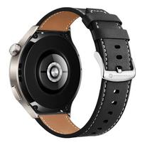 FORCELL F-DESIGN FS21 ekologiška odinė apyrankė SAMSUNG laikrodžiui 22 mm juoda