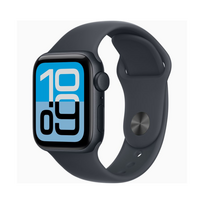 Apple Watch SE 3 (2025) GPS 40mm Midnight Aluminium Case with Sport Band S/M Midnight