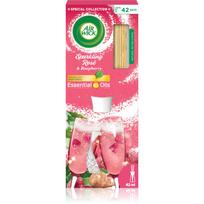Air Wick Essential Oils Sparkling Rosé & Rasberry kvapų difuzorius su užpildu 25 ml