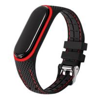 Elastomero dirželis LIFESTYLE for XIAOMI Mi Band 7 juodas (04)