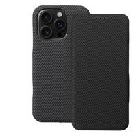 FOLIO šoninė magnetinė knygos dėklas IPHONE 16 PRO pilkas