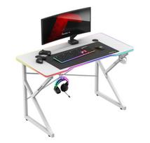 Huzaro Hero 1.7 RGB Balta - žaidimų stalas