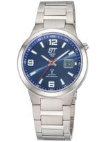 ETT Eco Tech Time EGT-11709-32M Mens Watch Radio-controlled Solar Drive Everest Gents Titan 41mm 5ATM - Laikrodis vyrams