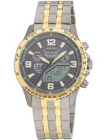 ETT Eco Tech Time EGT-11722-52M Mens Watch Radio-controlled Solar Drive Professional Chronograph Titan 45mm 10ATM - Laikrodis vyrams