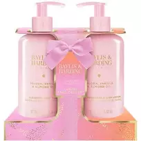 Baylis & Harding Hand and Body Care Set ( Jojoba, Vanilla & Almond Oil ) - Gift Set, 300ml
