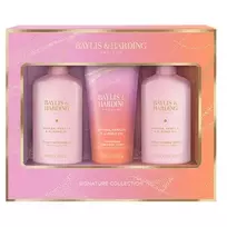 "Baylis & Harding Signature Collection" vonios rinkinys ( jojobos, vanilės ir migdolų aliejus ) - dovanų rinkinys