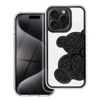 TEDDY BEAR dėklas IPHONE 15 Pro juodas
