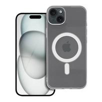 A&P skaidri dėklas 2 mm IPHONE 15 Plus su MagSafe (kameros apsauga) skaidrus