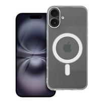 SKAIDRUS dėklas 2 mm IPHONE 16 Plus, suderinamas su MagSafe (kameros apsauga) skaidrus