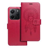 MEZZO knygos dėklas XIAOMI Redmi Note 14 5G dreamcatcher magenta