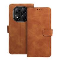 TENDER knygos dėklas XIAOMI Redmi Note 14 PRO 4G rudas