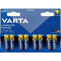 VARTA šarminė baterija R6 (AA) Longlife Power 8 vnt.