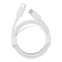 ORIGINALUS GOOGLE kabelis Type C į Type C 3A 1 m baltas pakavimo