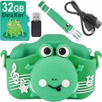 Varlė skaitmeninis fotoaparatas vaikams + 32gb SD kortelė