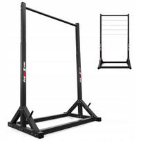 Stacionarus prisitraukimų skersinis K-Sport, iki 140 kg, juodas