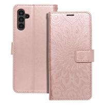 MEZZO knygų aplankas SAMSUNG A13 5G / A04S mandala rožinė auksinė