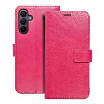 MEZZO knygų dėklas SAMSUNG A15 4G / A15 5G mandala magenta