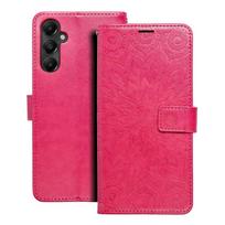 MEZZO knygų dėklas SAMSUNG A05s mandala magenta
