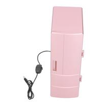 Mini šaldytuvas USB nešiojamas šilumos išsaugojimo ir šalto saugojimo dvigubo naudojimo šaldytuvas namams, miegamajam