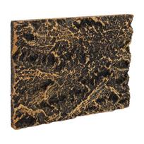 Rock Terrarium Background High Simulation Clear Texture PU Reptile Tank Background Board Habitat Climbing Board 17.5x13cm / 6.89x5.12in