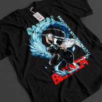 Bleach Anime Shirt Toshiro Hitsugaya T-Shirt Ichigo Bankai Top Zaraki Unisex Tee M