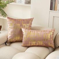 Aksominė įdegio pagalvėlė Nordic Light Luxury Svetainės sofos užvalkalas Modelio kambario dekoratyvinis užvalkalas Namams 45 * 45cm