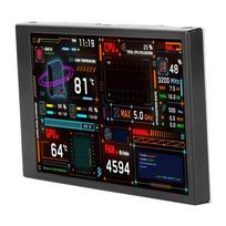 3,5 colio kompiuterio temperatūros monitorius, dvigubas USB prievadas, IPS mini ekranas, CPU duomenų monitorius su vizualinių temų redaktoriumi, skirtas GPU, RAM, HDD