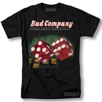 Bad Company Shirt Straight Shooter Concert Tour Merch Vntg Graphic T-Shirt L