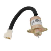 12V Fuel Shut Off Solenoid Valve 1503es 12a5uc5s Accurate Anti Interference Generator Fuel Shutdown Stop Solenoid for