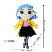 2024 Naujas Anime Koraliina Kalmaras Vaiduoklis Mama Pliušinis Lėlė Žvaigždės Megztinis Kimštos Helovino Žaislai Kawaii Dekoras Gimtadienio Vaikams Dovanos