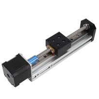 BACHIN Linear Motion Sliding Table CNC Rail Guide Slide Stage 1.8 Degrees Step Angle300MM