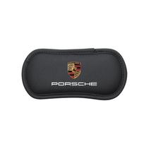 1 vnt. Odinė automobilio pagalvėlė Automobilio kelio atrama Elastinga atminties putų kojų atrama Porsche 911 918 928 944 968 Boxster Cayenne Macan Panamera juoda