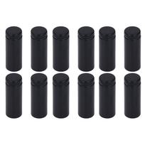 12 vnt. Standoff sraigtų nerūdijančio plieno 19x50mm Sieninis tvirtinimo elementas Reklamos tvirtinimo detalių rinkinys