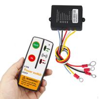Gervės nuotolinio valdymo pulto rinkinys, rankinis jungiklis, universalus, lengvas, 12V transporto priemonės priedas