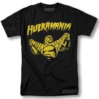 Hulk Hogan Marškinėliai Hulkamania Klasikinis Retro Vintage Grafinis Dizainas Marškinėliai 2XL