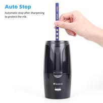 tenwin Automatinis elektrinis drožtukas Sunkiųjų darbų Spiralinis peiliukas Greitam drožimui Reguliuojamas aštrumas 6 12 mm juoda