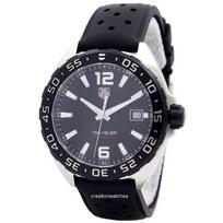 „Tag Heuer Formula 1“ juodas ciferblatas WAZ1110.FT8023 vyriškas laikrodis juoda