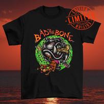 Vintažiniai George Thorogood Bad To The Bone Juodi S-4XL Dydžio Unisex Marškinėliai 4XL