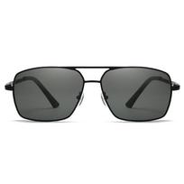 Vyriški mados dvigubo rėmo trumparegystės akiniai dideliu rėmeliu, patogūs, nuo saulės apsaugantys akiniai nuo saulės, anti-glare HD vairavimo akiniai -4.0