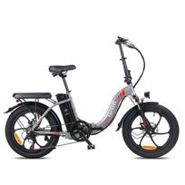 Fafrees F20 Sulankstomas Elektrinis Dviratis, 250W, 36V 16Ah, Shimano 7-Pavarų, 20  Padanga, LCD ekranas, IP54, Lengvas Elektrinis Dviratis Miestui ir Važinėjimui į Darbą 36V 250W 16Ah pilka