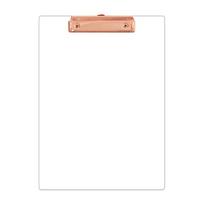 A4 Acrylic Clipboards with Low Profile Clip Hold 30 Sheets 12 X 9Inches Reusable Writing Pad for Student Teacher School rožinio aukso spalvos
