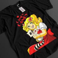 Candy Candy Shirt Anthony Tshirt Terry T-Shirt Albert Top Annie Anime Girl Tee S