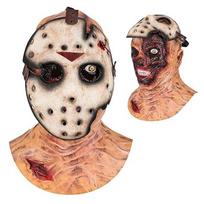 Jason kaukė Baisus zombis Dvisluoksnė kaukė Helovino Cosplay kostiumo rekvizitui