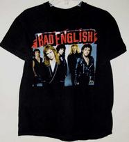 Bad English Concert Tour  Short Sleeve Cotton Black All Size Shirt 3XL